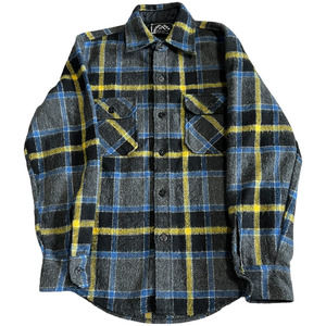 Rugged Wear by RSVP Wool and Linen Blend Flannel Button Down Shacket Size S